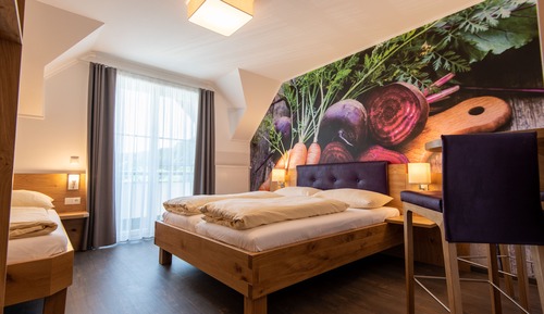 Habitación triple, balcón