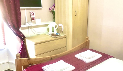 Habitación doble, baño compartido