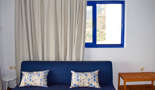 Villa superior, vistas al mar