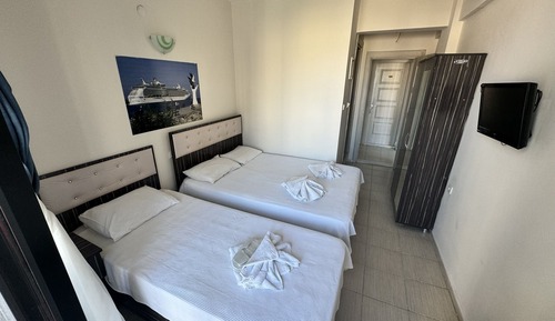 Habitación estándar, vistas parciales al mar