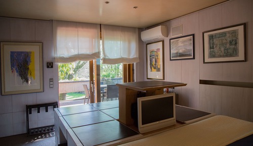 Habitación Deluxe doble, 1 cama de matrimonio con sofá cama (201)
