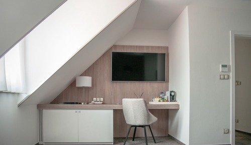 Suite superior, vistas al parque