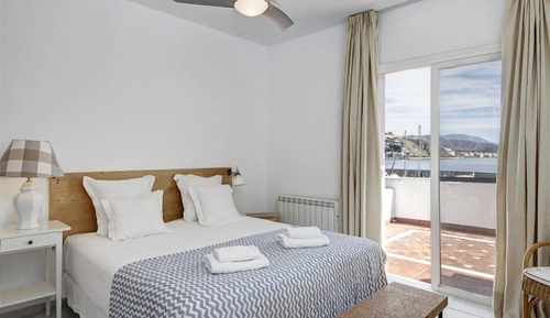 Apartamento, 1 habitación, terraza, vistas al mar