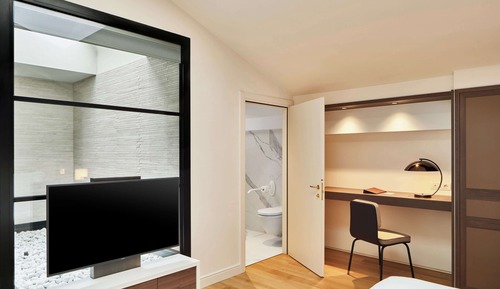 Habitación, 1 cama de matrimonio grande, accesible para personas con discapacidad