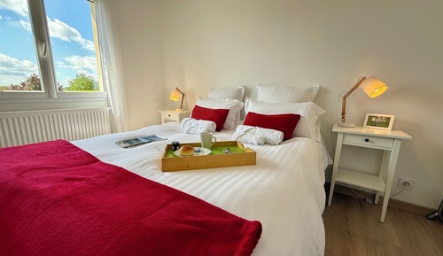 Habitación Confort doble, baño privado (Bresse)