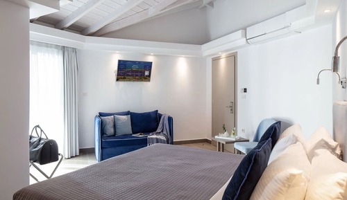 Habitación doble superior, vistas al jardín