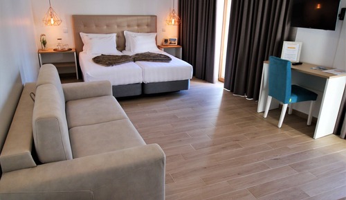 Habitación familiar, vistas a la ciudad