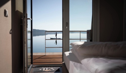 Casa, vistas al lago