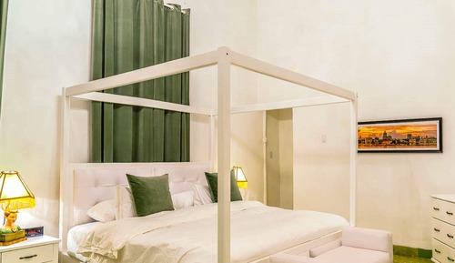 Habitación exclusiva doble, 1 cama de matrimonio grande, baño privado (#2)