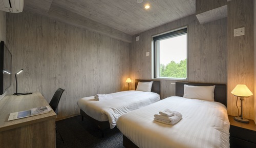 Habitación con 2 camas individuales