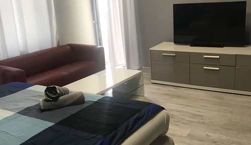 Apartamento Deluxe, balcón