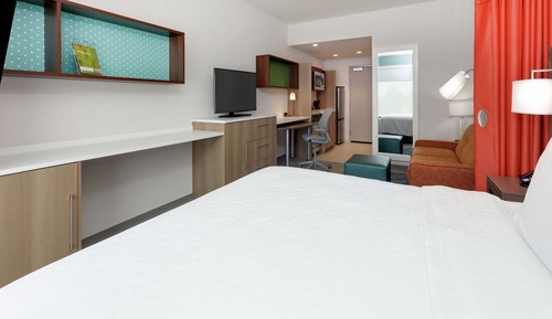 Estudio, 1 cama de matrimonio grande, accesible para personas con discapacidad (Hearing)