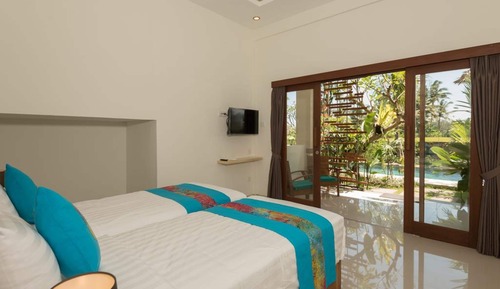 Habitación Deluxe doble, vistas al jardín