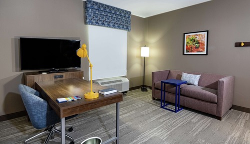 Suite, 1 cama de matrimonio grande, accesible para personas con discapacidad, frigorífico