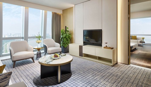 Suite, 1 habitación, vistas al mar (HkZhMo Bridge Sea View)