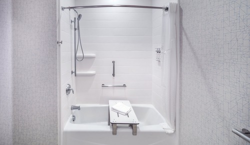 Habitación estándar, 2 camas de matrimonio, accesible para personas con discapacidad (Mobility)