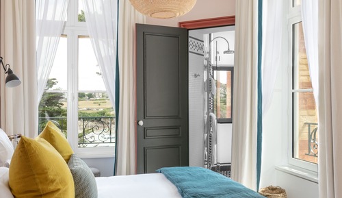 Habitación Confort con 1 cama doble o 2 individuales, vistas al mar (Main building)