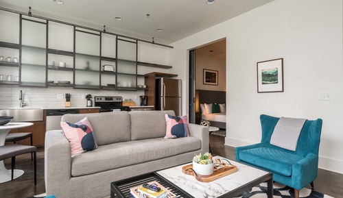 Apartamento Deluxe, 1 cama de matrimonio grande con sofá cama