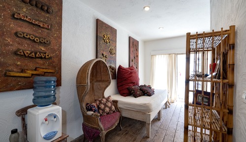 Habitación estándar, 1 cama de matrimonio grande, vistas al patio
