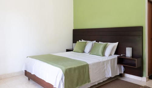 Habitación Deluxe con 1 cama doble o 2 individuales, 1 habitación, vistas al jardín