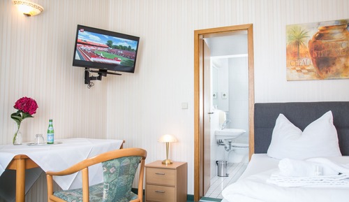 Habitación clásica doble, baño privado, vistas a la ciudad