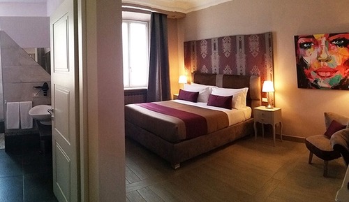 Habitación doble, baño privado