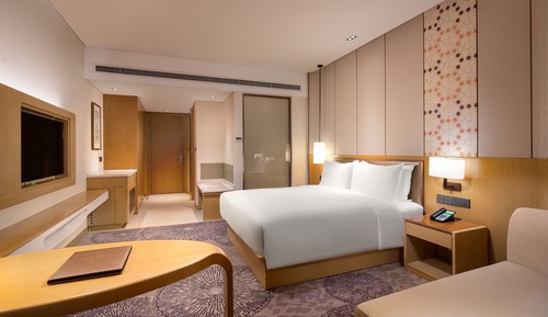 Habitación estándar, 1 cama de matrimonio grande (Mobility)
