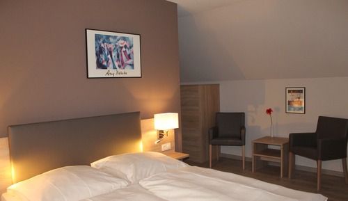 Habitación con 1 cama doble o 2 individuales