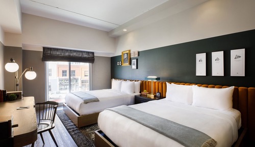 Habitación Deluxe, 2 camas de matrimonio, no fumadores