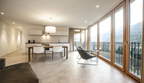 Suite superior, vistas a la montaña