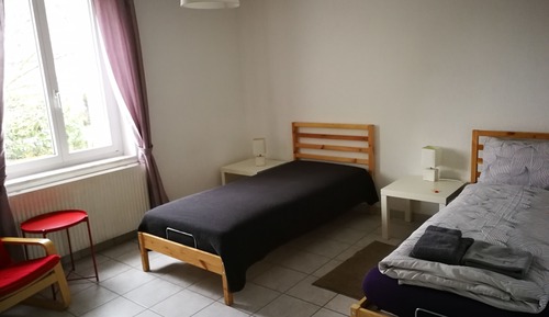 Habitación clásica, 2 camas individuales, baño compartido