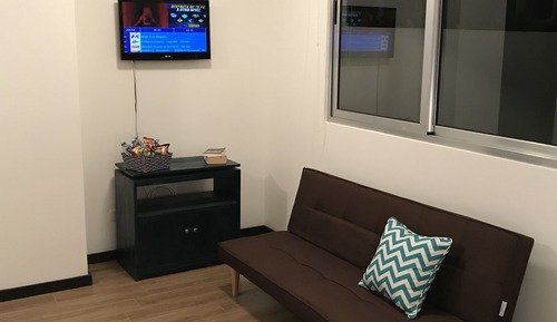 Apartamento básico, 1 cama doble con sofá cama, no fumadores