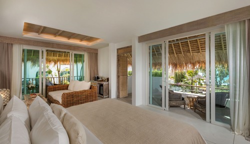 Suite, vistas a la piscina