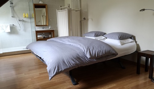 Habitación Confort, 1 cama de matrimonio grande, vistas al jardín