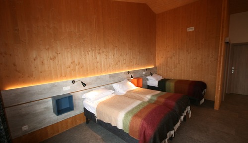 Habitación triple Confort, baño privado, vistas a la montaña