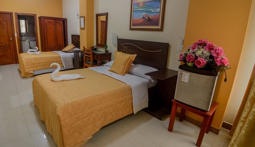 Habitación ejecutiva doble, varias camas