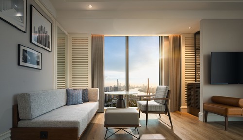 Habitación Deluxe, 1 cama de matrimonio grande, vistas al río