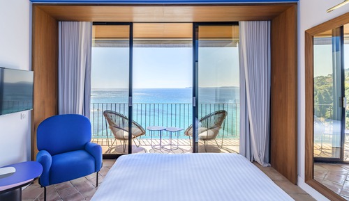 Habitación Deluxe, balcón, vistas al mar
