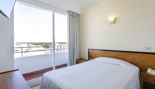 Habitación individual, balcón