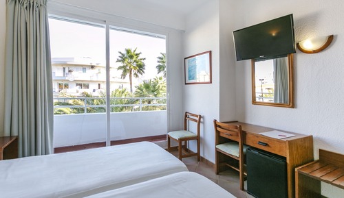 Habitación doble, balcón