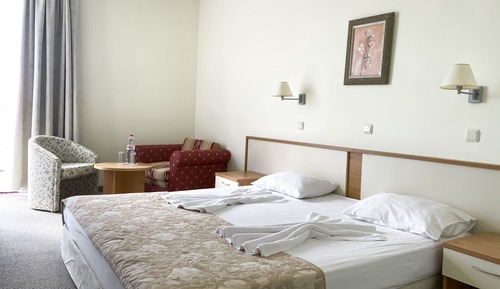 Habitación estándar doble, balcón, vistas al parque