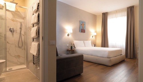 Habitación con 1 cama doble o 2 individuales