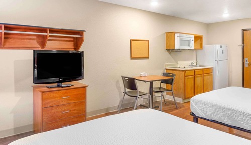 Estudio estándar, 2 camas dobles, no fumadores, frigorífico y microondas