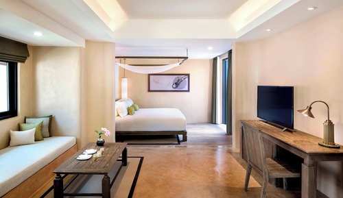 Habitación, 1 cama de matrimonio grande con sofá cama, no fumadores