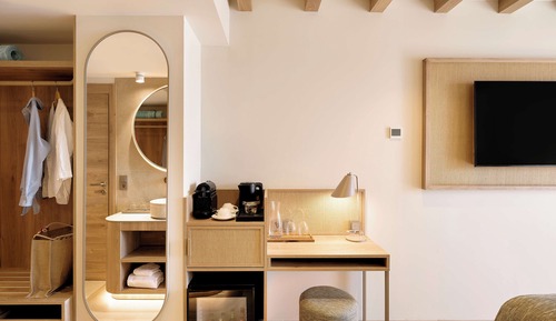Habitación doble de uso individual, vistas al mar (Upper Floor)