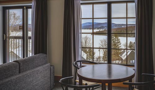 Suite, 1 cama de matrimonio grande, vistas al lago