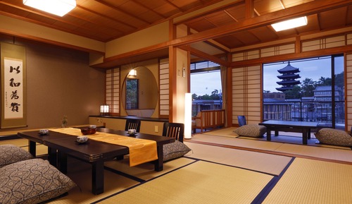 Habitación superior, no fumadores, vistas al jardín (Japanese Style, Kofukuji View)