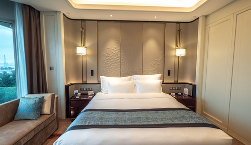 Habitación Deluxe, 1 cama de matrimonio grande, vistas al jardín