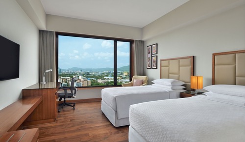 Habitación Deluxe, 2 camas individuales, no fumadores, vistas a la ciudad