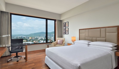 Habitación Deluxe, 1 cama de matrimonio grande, no fumadores, vistas a la ciudad